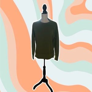 women’s green sweater